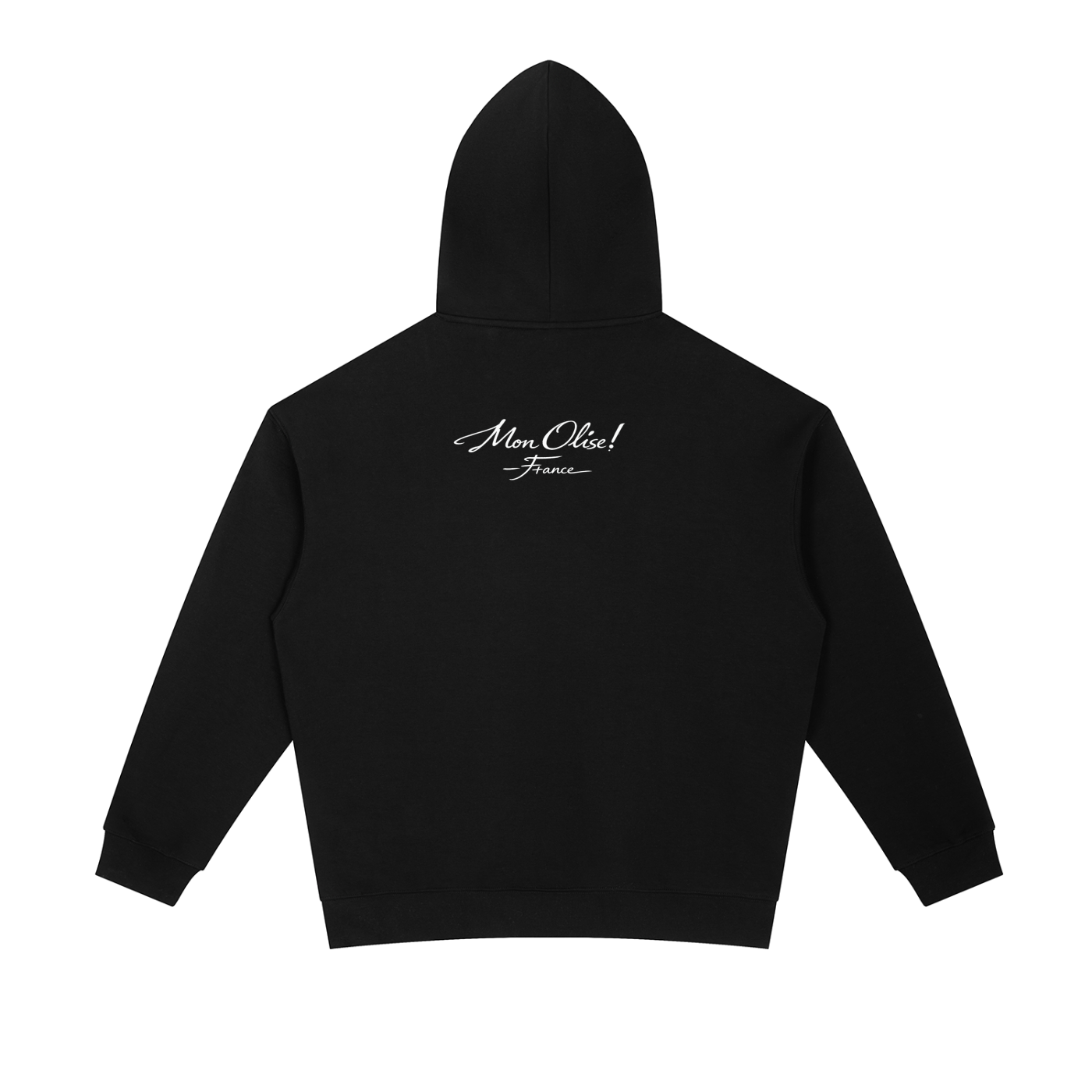 CULTURE MON-OLISÉ Heavyweight Hoodie I in Black - alternate product image