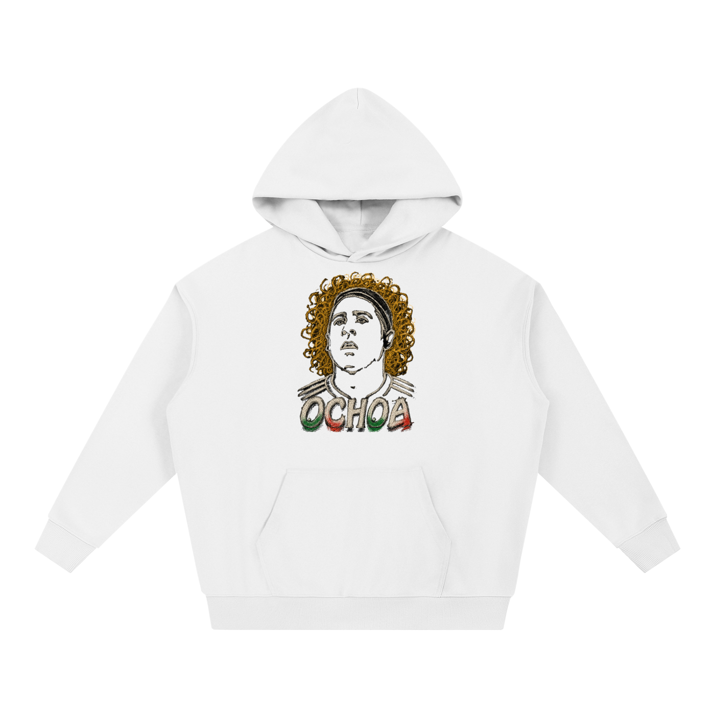 LEGACY OCHOA Heavyweight Hoodie II - White - front product image