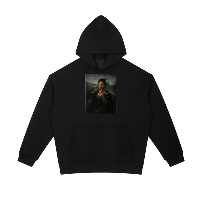CULTURE MON-OLISÉ Heavyweight Hoodie I in Black - front product image