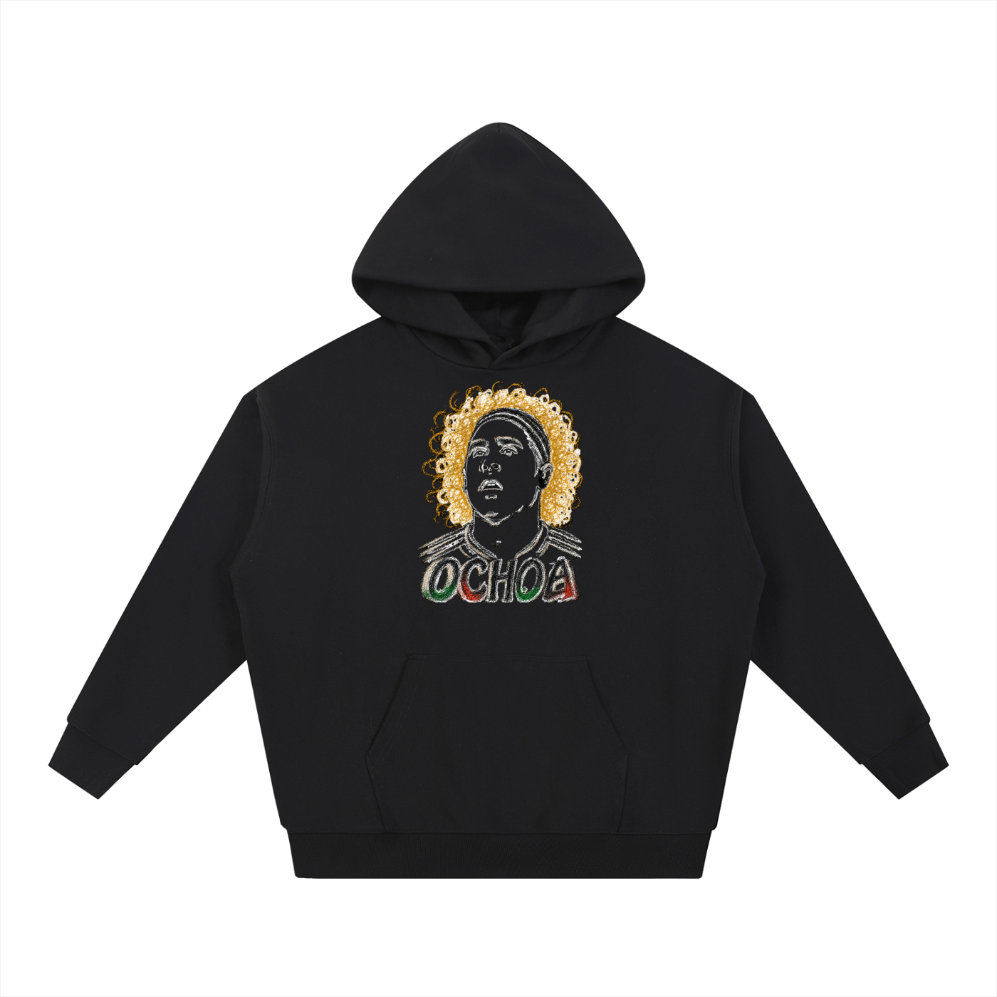 LEGACY OCHOA Heavyweight Hoodie I - Black - front product image