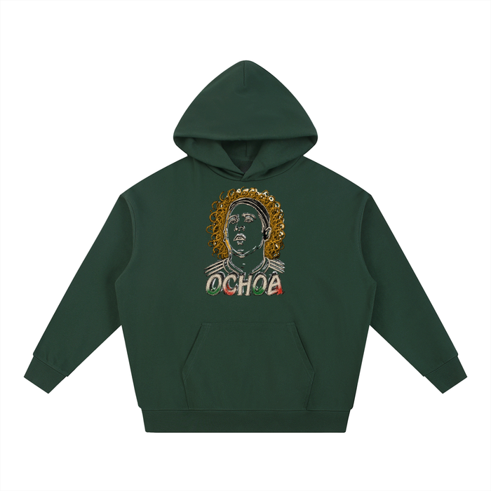 LEGACY OCHOA Heavyweight Hoodie III - Blackish Green - front product image