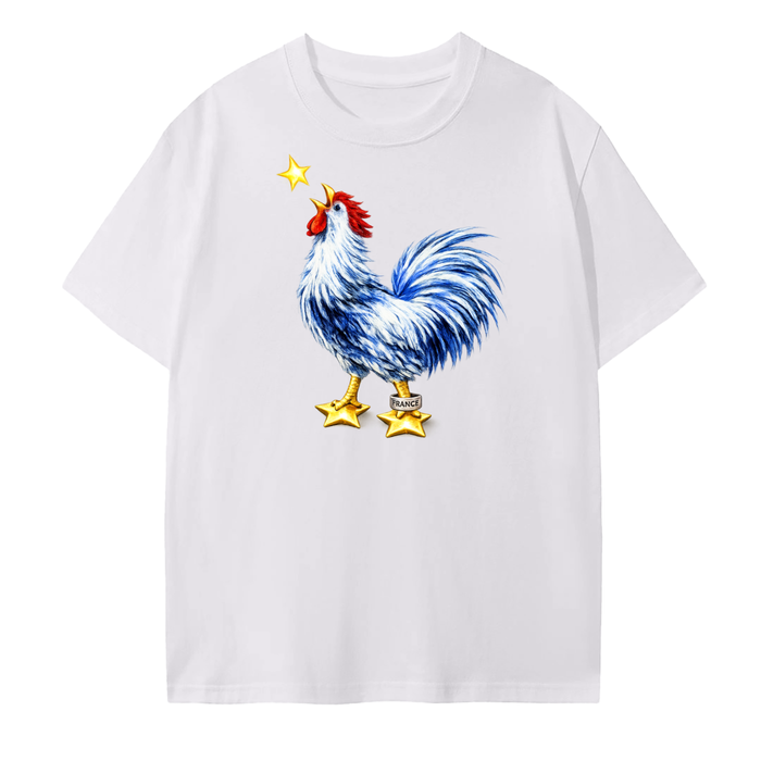 CONFIDENCE Cotton T-Shirt in White - front product image