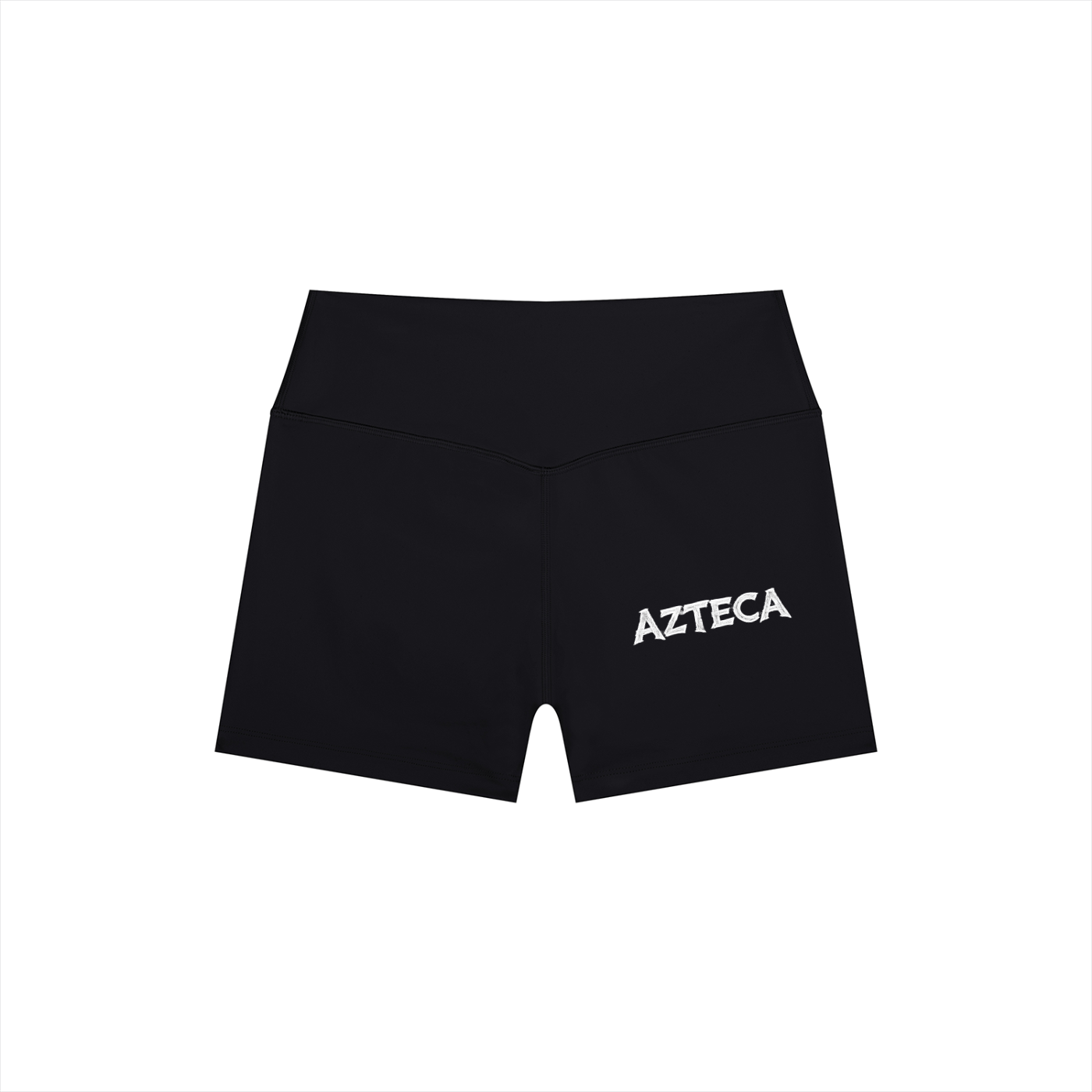 HERITAGE AZTECA Women’s High Rise Yoga Shorts - Black - alternate product image