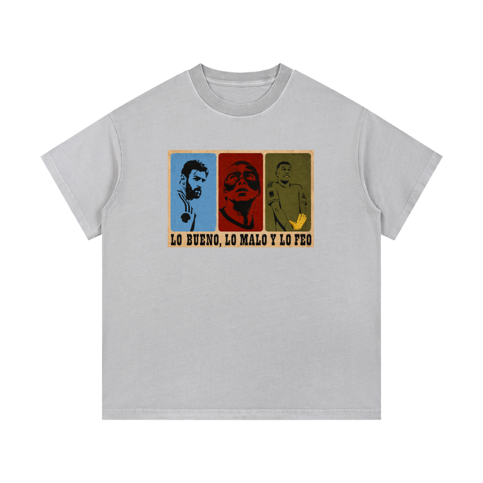 ICONS Vintage Wash Cotton T-Shirt - Light Gray - front product image